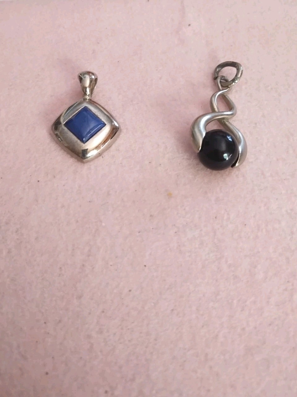 Silver-tone Pendants And Charms Lot Of Twelve /Free Shipping