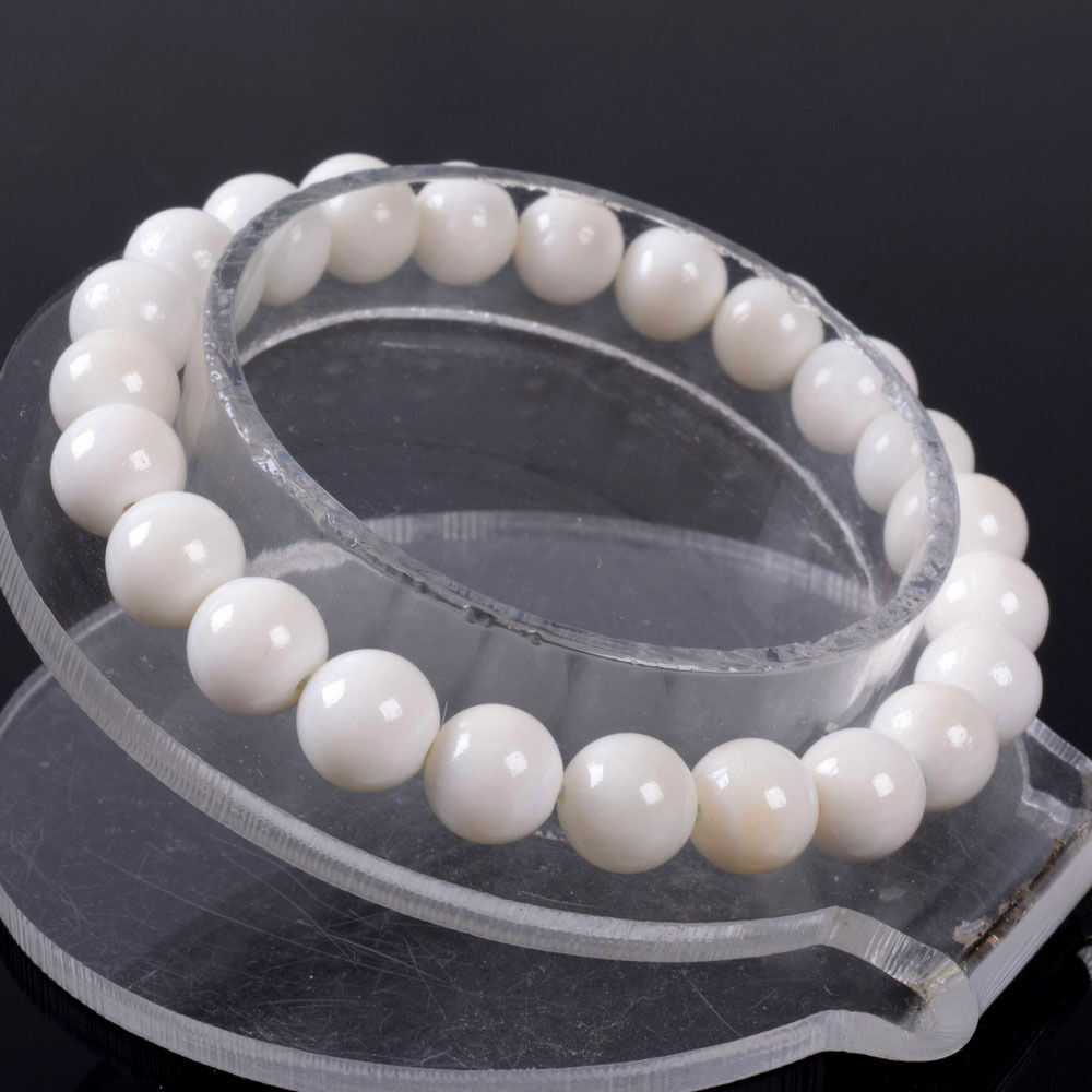 8mm round bracelet stretchable gemstone beads healing crystal bracelet 5pcs