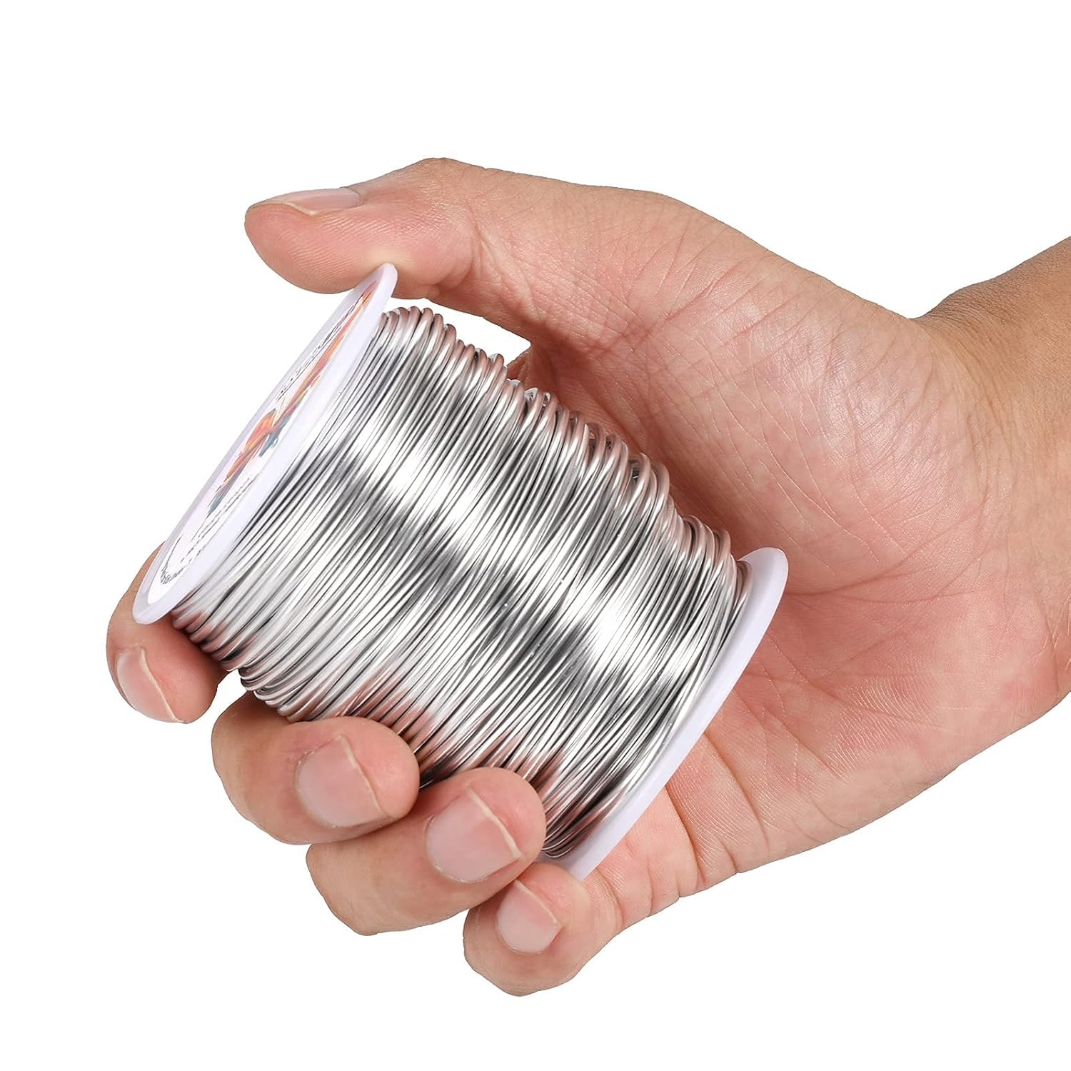 18 Gauge(1.0mm) Aluminum Wire 328 Feet(100M) KSVZS 18Gauge, [‘Silver’]