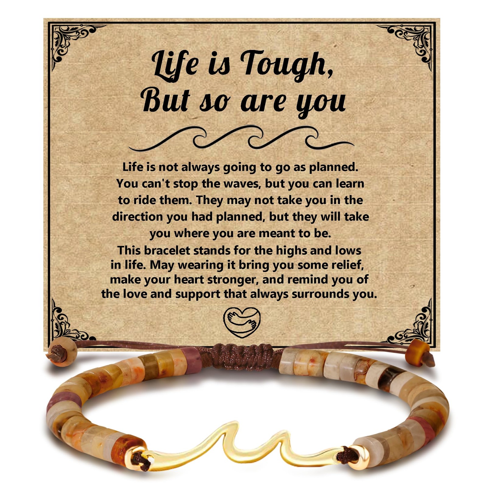 Inspirational Gifts for Women, Get Well Gifts for People with Cancer, Life Is To