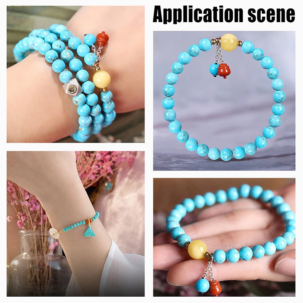 1box 4strands 4 styles stone Beads Strands Round 3.5~10×3~10mm Hole: 1.2~1.5mm