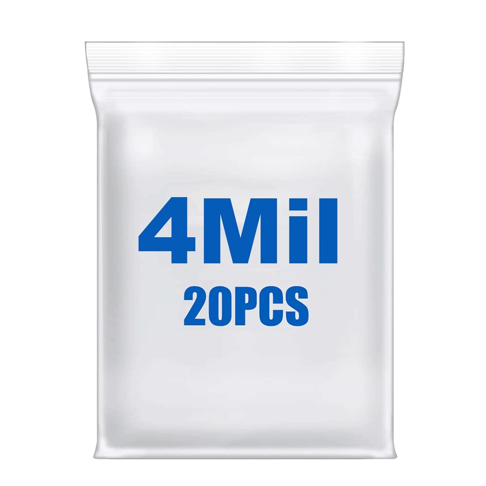 20 PCS 13″ x 18″ Large Thick Clear Zip Seal Lock Storage Bags 2 Gallon Heavy-…