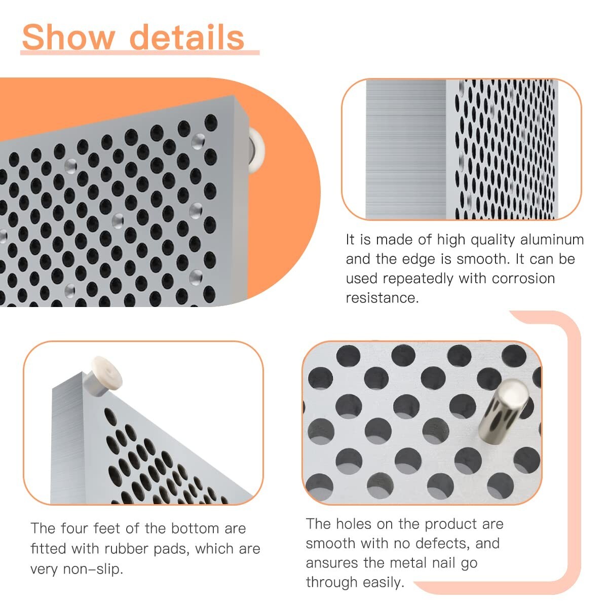 The Wire Bending JigWire Jig Includes 30 Metal pegs for Jewelry Making Tools