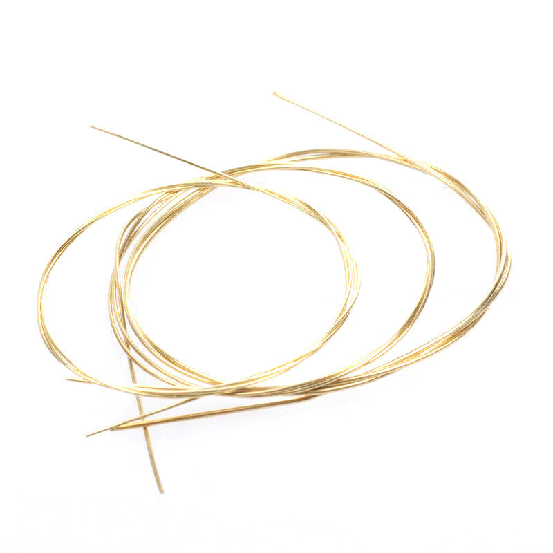 Brass Wire 0.3-5mm Diameter Jewelry DIY Crafts Making Material Sold By Metre