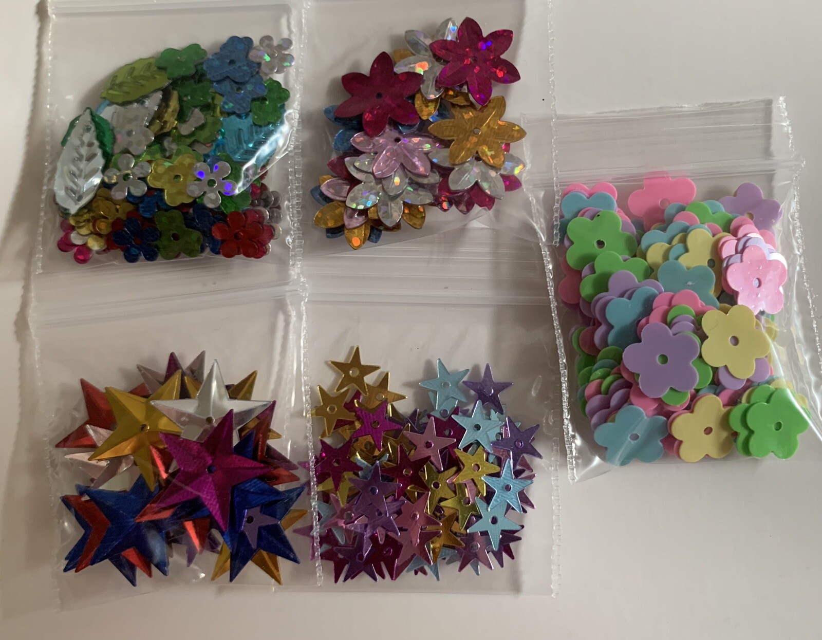 Bulk Resin Craft Accessories Bead Soup / and Art-Deco Fill-ins Huge Lot 22+ Bags