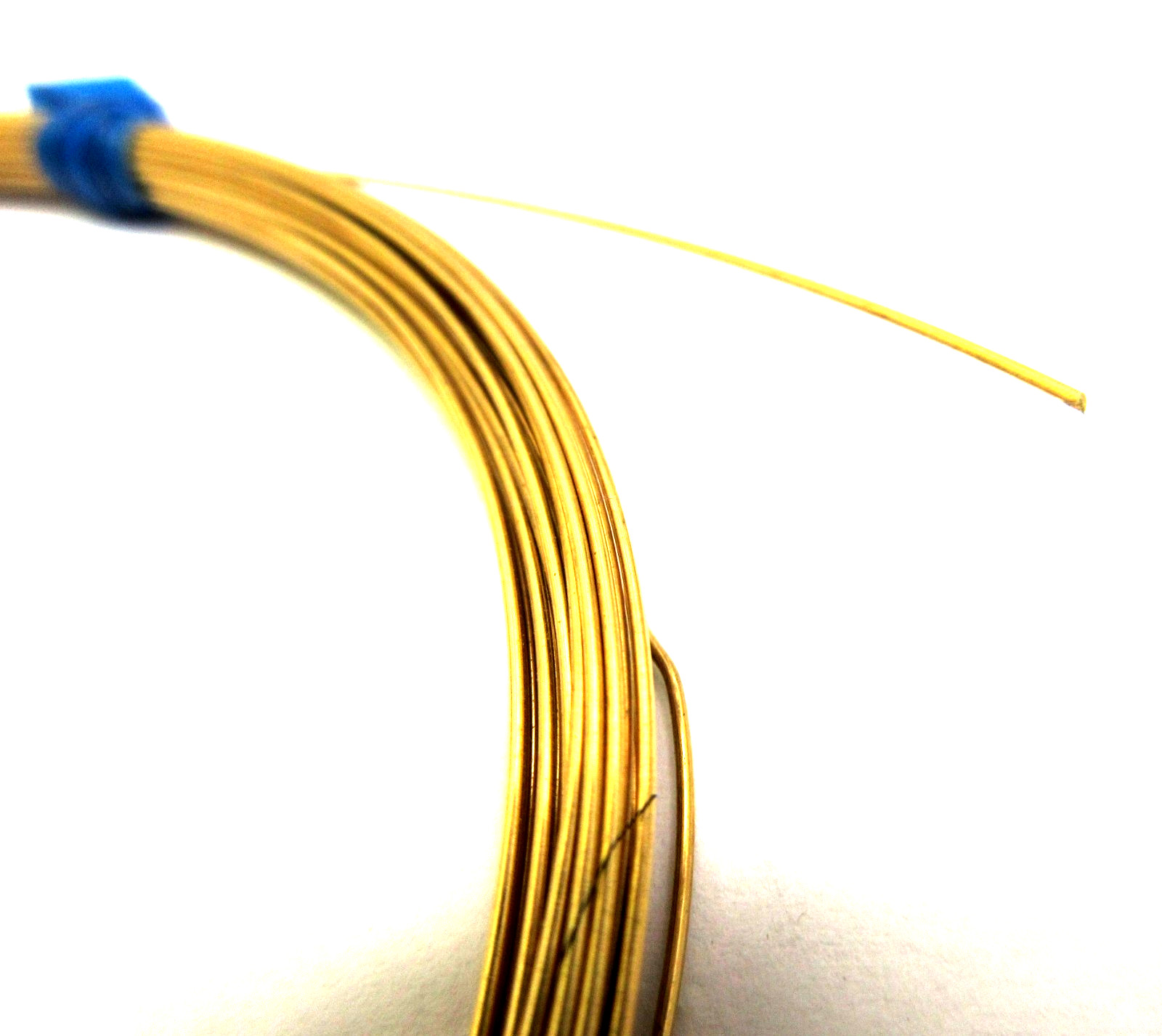 14/20 Yellow Gold-Filled Wire|Round|22 Gauge|29 Grams,32.5 Feet Half-Hard, GF#37