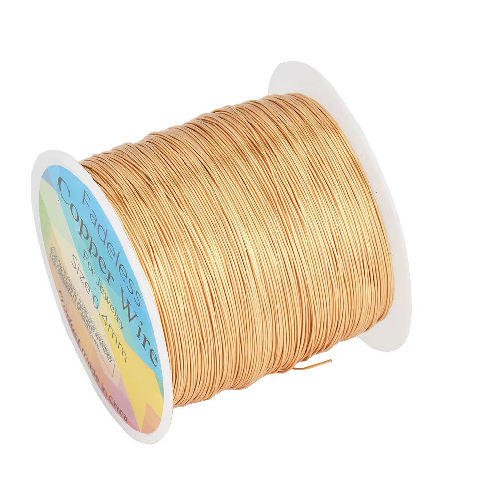 100M Copper Wire Beading Cord 0.3/0.4/0.5Mm for Jewelry Making Accessories