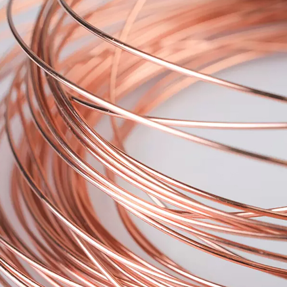 0.2mm to 5mm Pure Copper round wire ( Dead Soft ) Solid Bare Copper Wire 1/5/10m