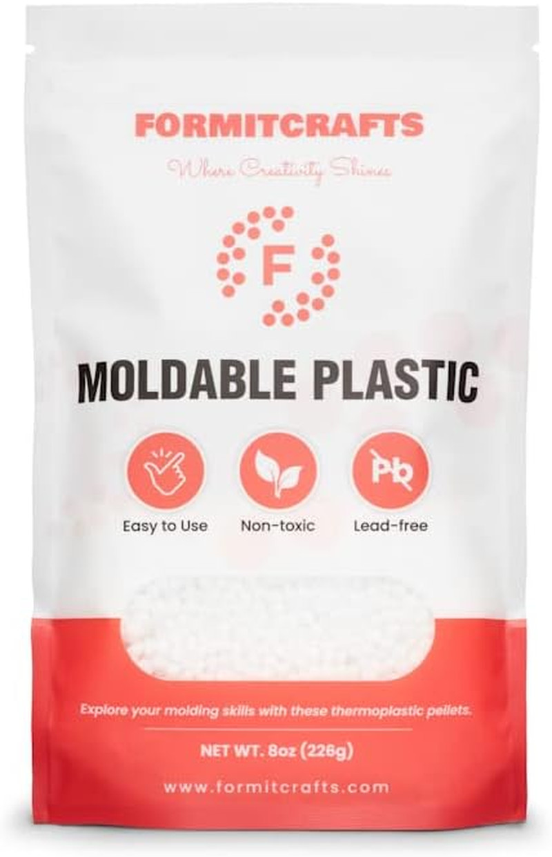 Thermoplastic Beads -8 Oz. Polymorph Plastic Pellets(Made in Spain) – Reusable M