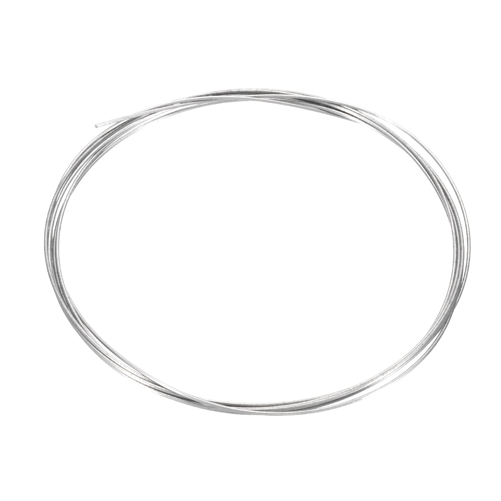 Titanium Wire, 10 Feet x 1.5mm 15 Gauge TA2 Titanium Soft Wire, Silver Tone