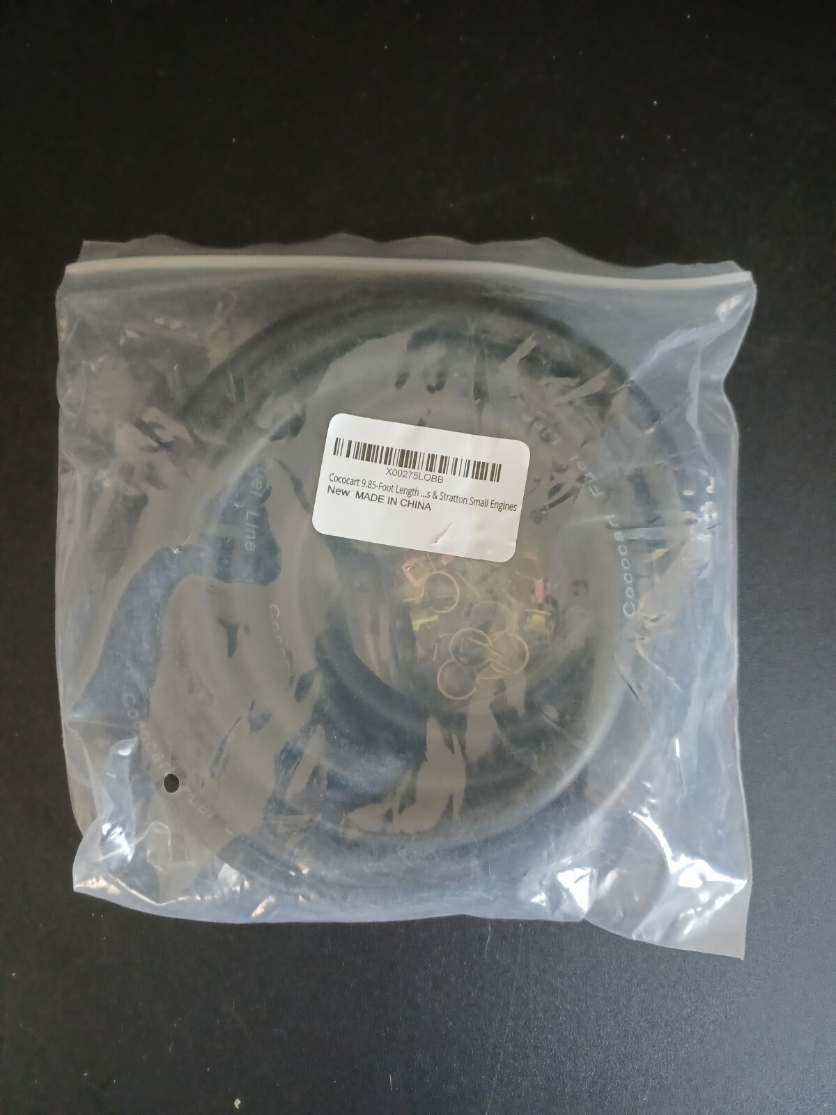 9.85-Foot Length Stretchy 1/4 Inch ID Fuel Line+20pcs 2/5″ ID Hose Clamps