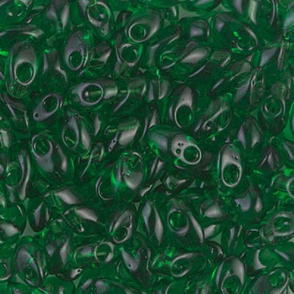 LMA-146, Transparent GREEN, 10g, Miyuki 4×7 Long Magatama, (Lm67)