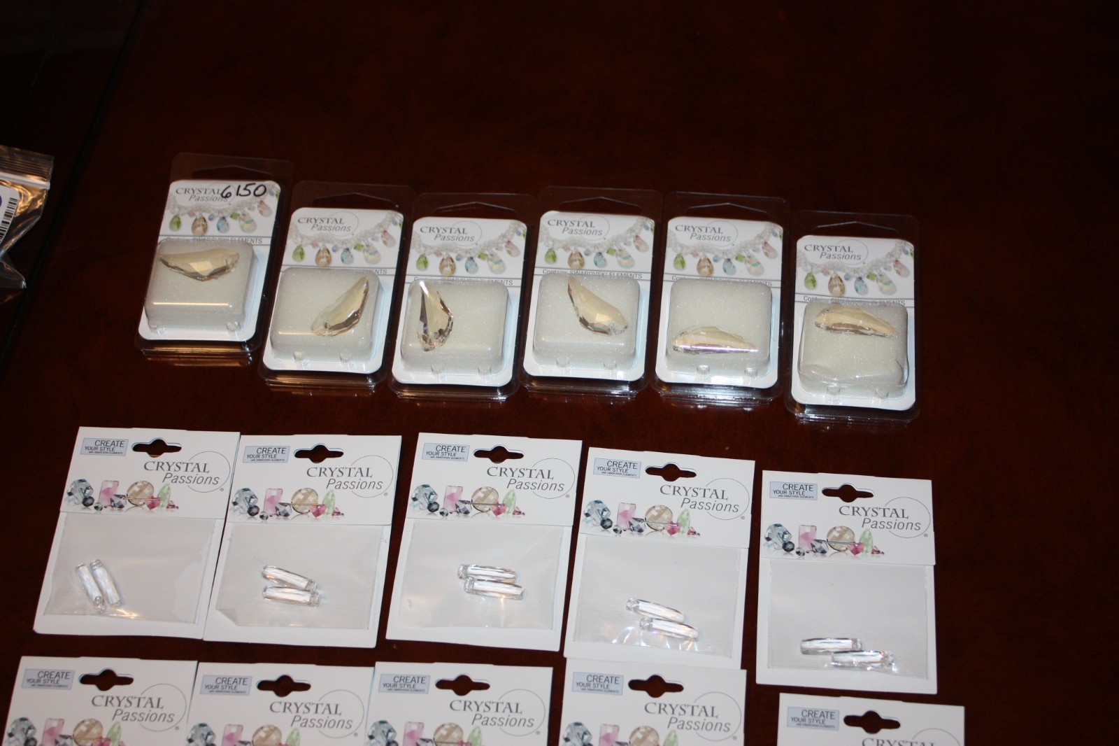 Swarovski Lot – Crystal, Crystal Shade, Crystal AB – 1616 beads & pendants