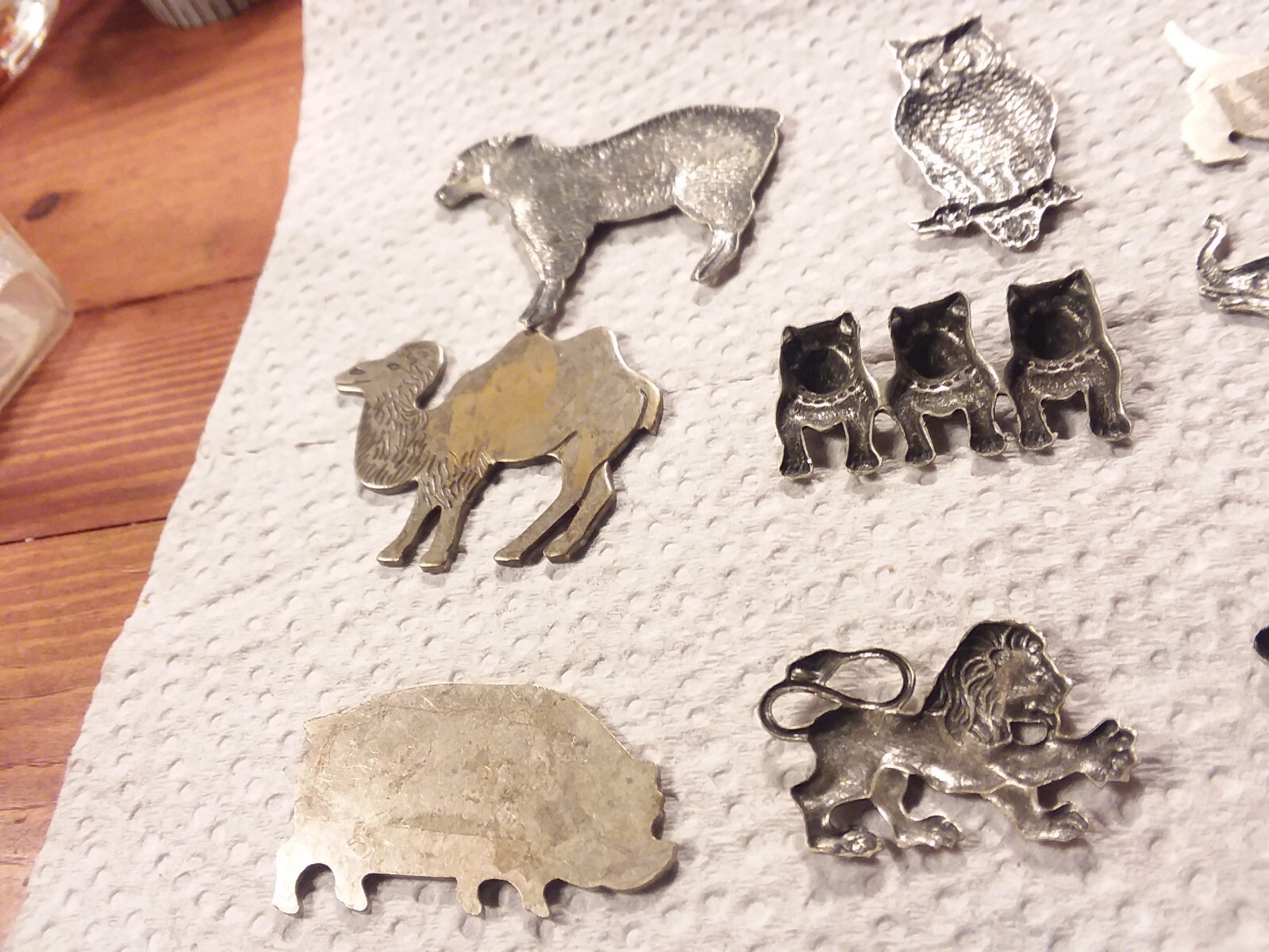 Jewelry Finding:9PCS Stampings and Cuts Silver Tone Findings 02-01-2025