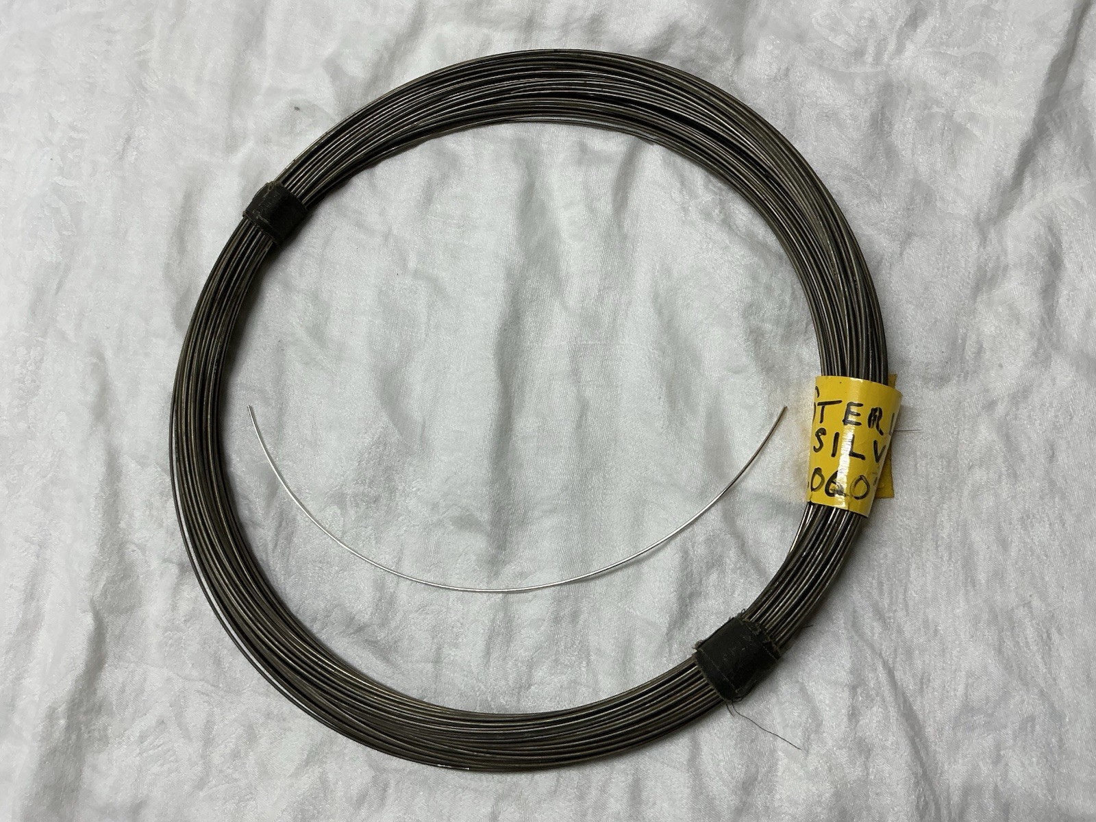 Sterling Silver Wire 14 Gauge Hard 0.06” Diam.
