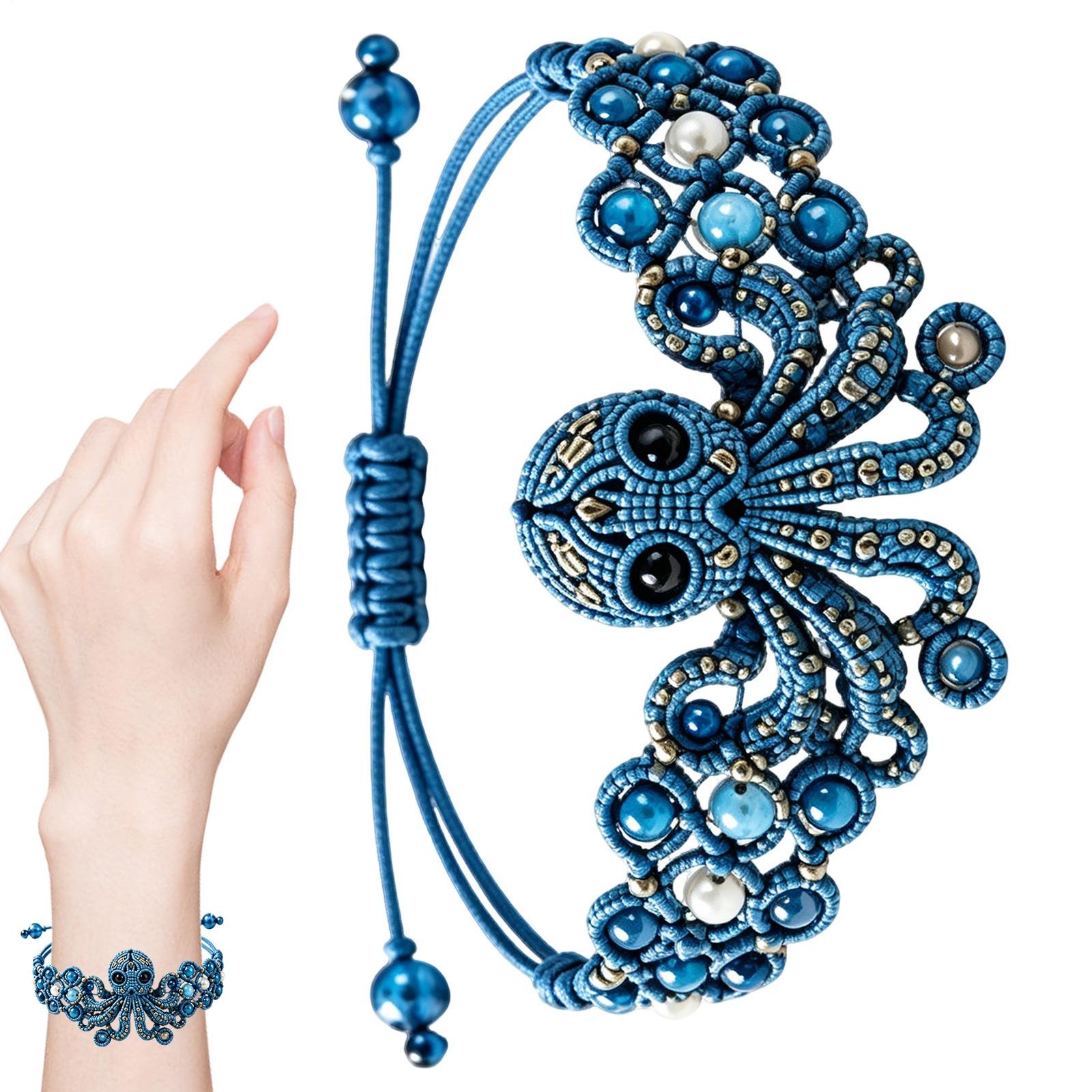Bead Bracelet Making Kit 3D Octopus Jewelry Crafting DIY Bracelet exceptional