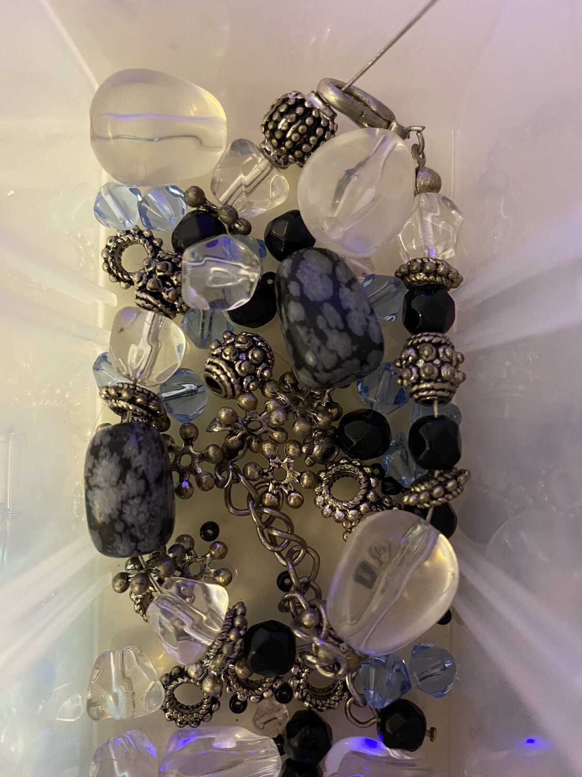 bead lot necklace jewelry making kit bracelets assorted comes as shown with box