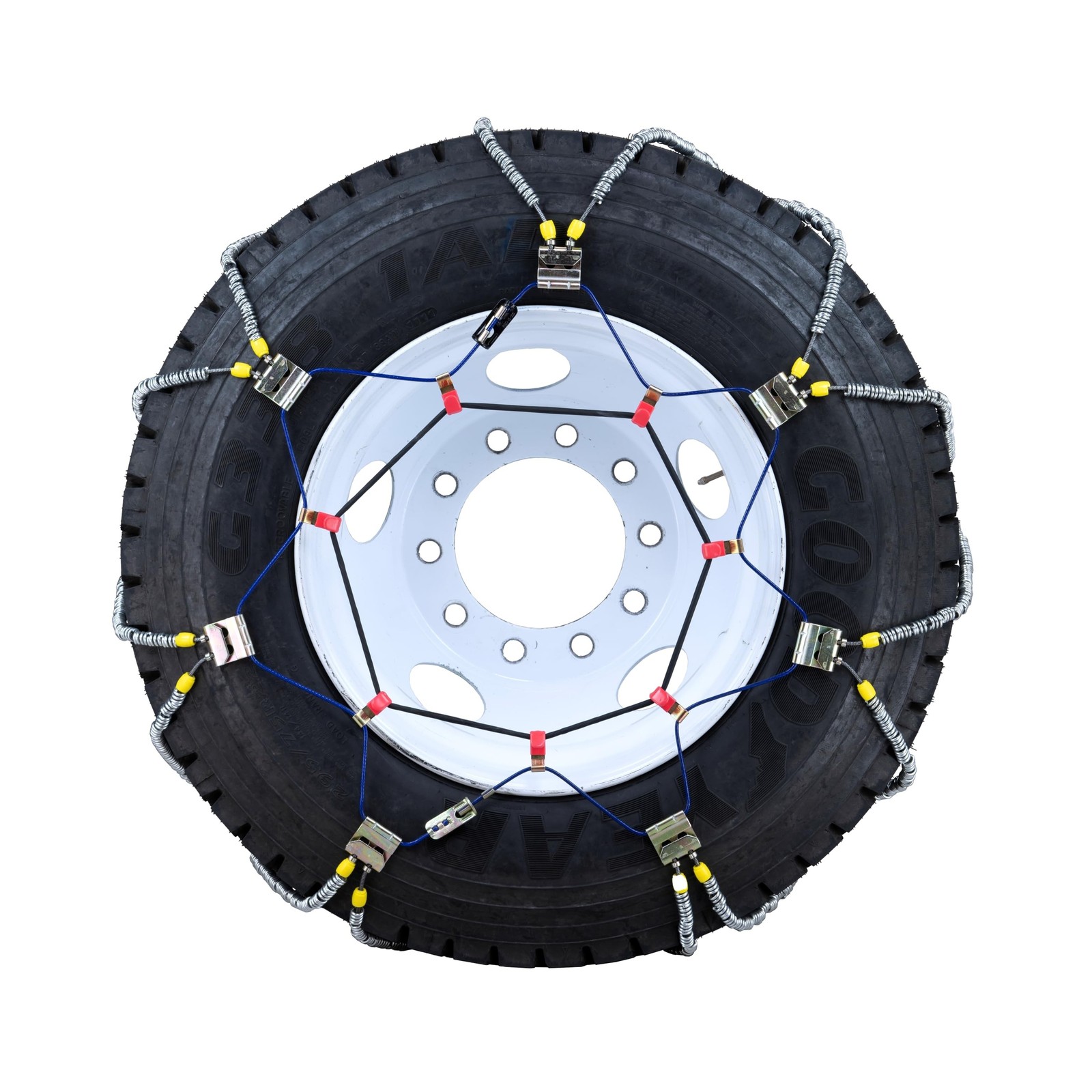 Quality Chain Volt Premium Commercial Truck Cable Tire Chains – Single (QV841)