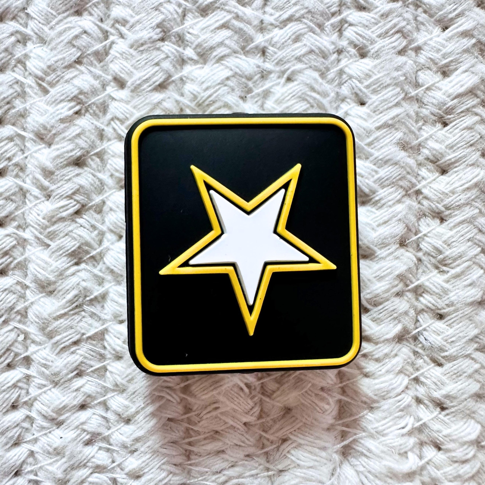 United States Army Soldier Military Veteran USA Patriotic Silicone Focal Bead