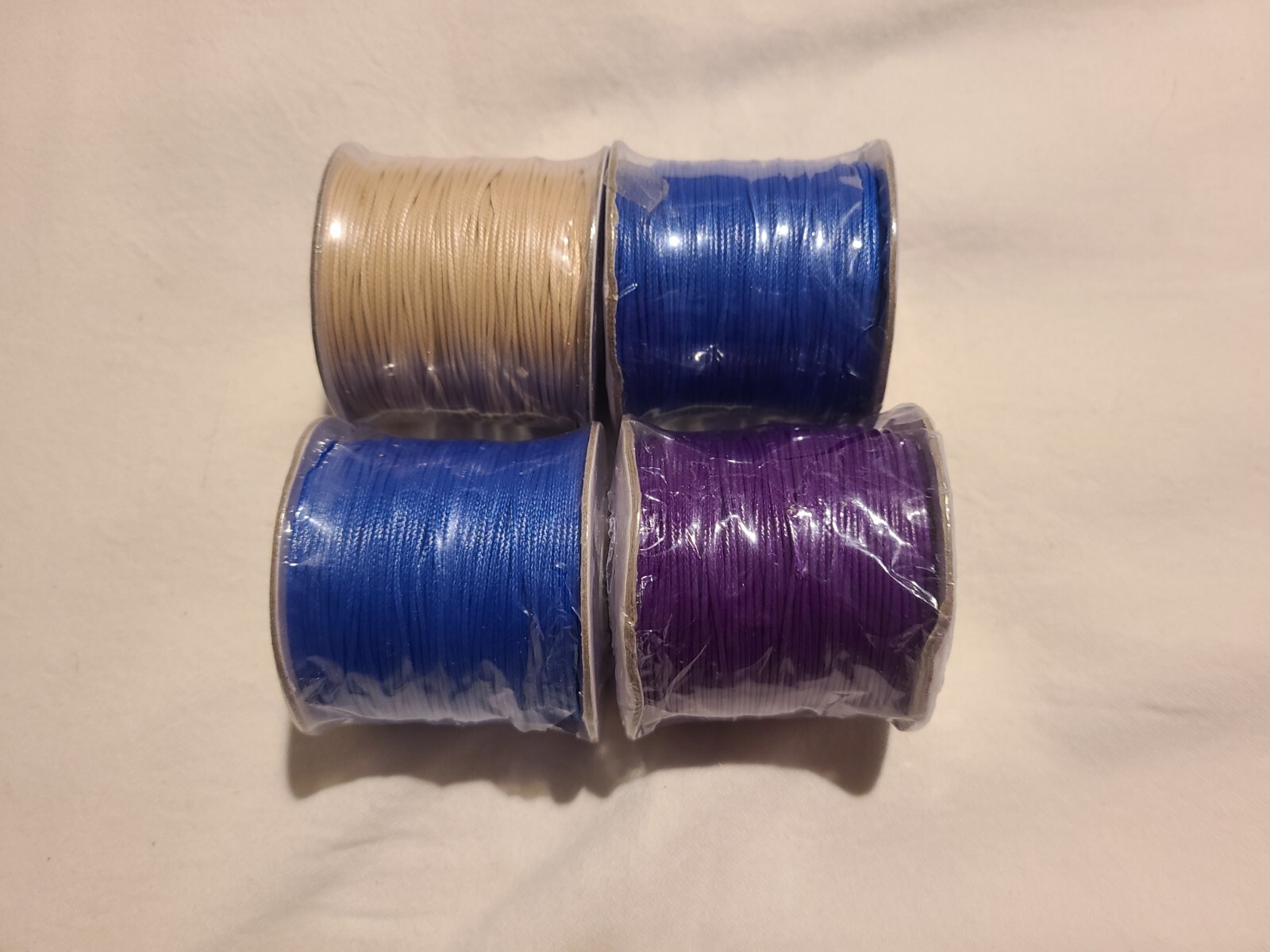 Waxed Polyester Cord 1mm Multi-Color LOT MyIntent DIY Maker Bracelet, Necklace