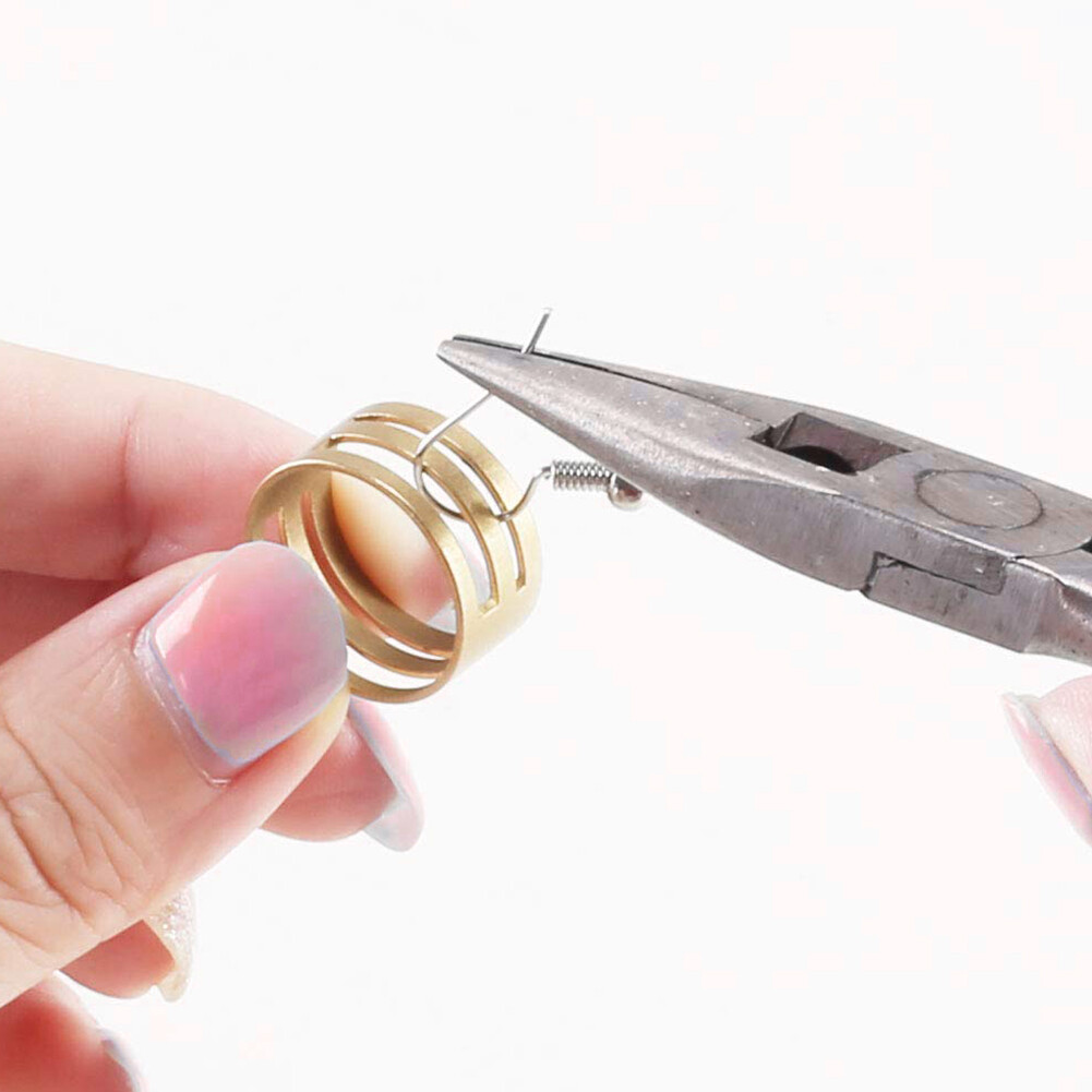 Jewelry Making Supplies Starter Kit Earring Findings Beading Wires Pliers Set