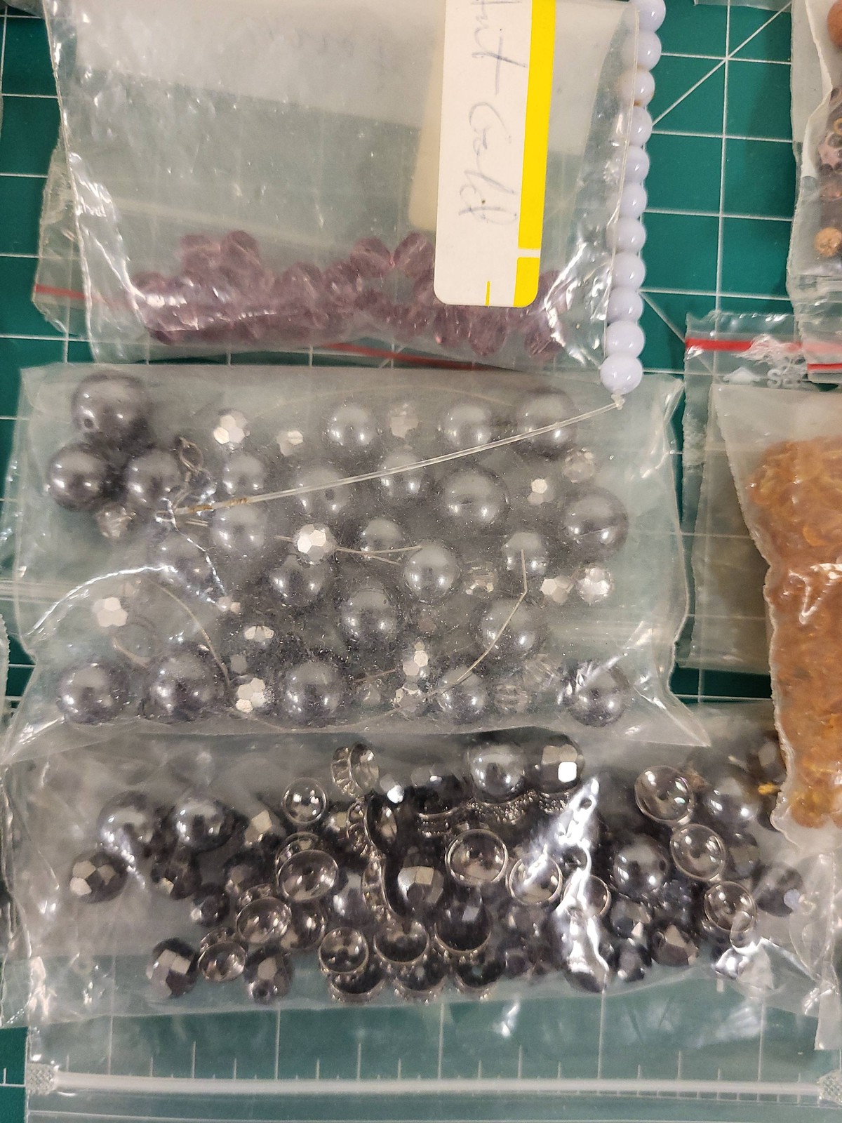 Bulk Lot Beads Assorted Colors Shapes Sizes Craft Jewelry Making Supplies 2lb+