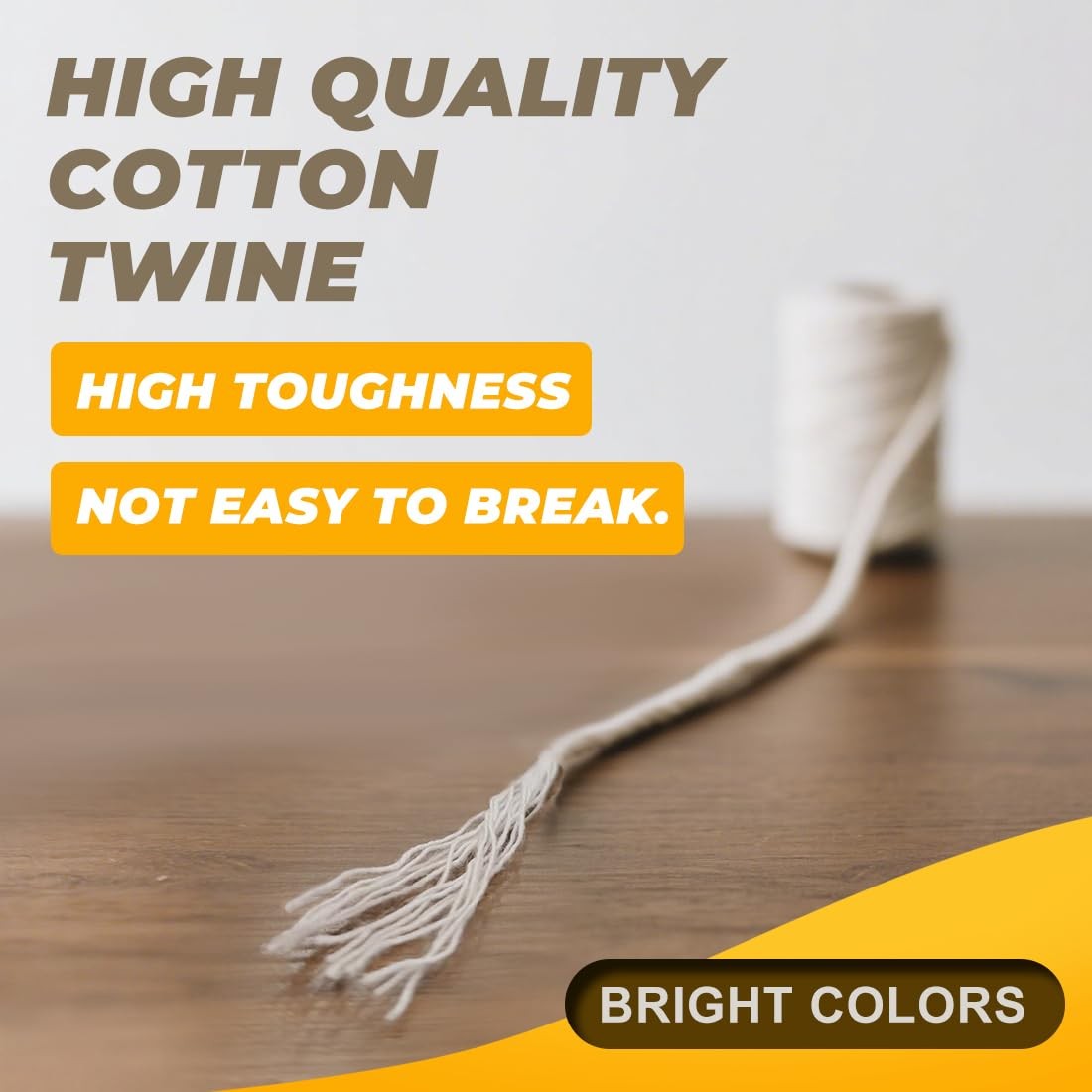 1,200ft (600ft x 2Rolls) Butchers Twine 2mm Cotton String for Cooking Kitchen…
