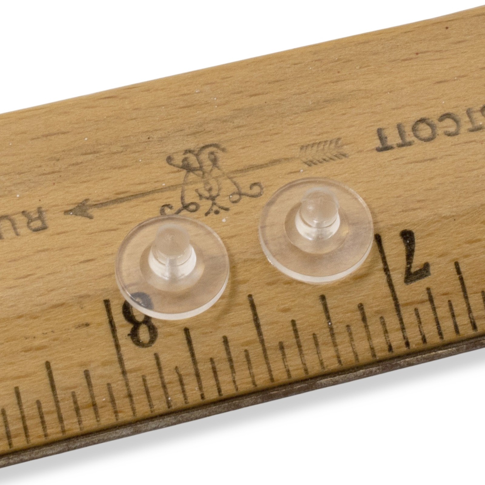 Silicone Earring Backs 100-Pack, Comfort Clutch Soft Support for Large Earrings