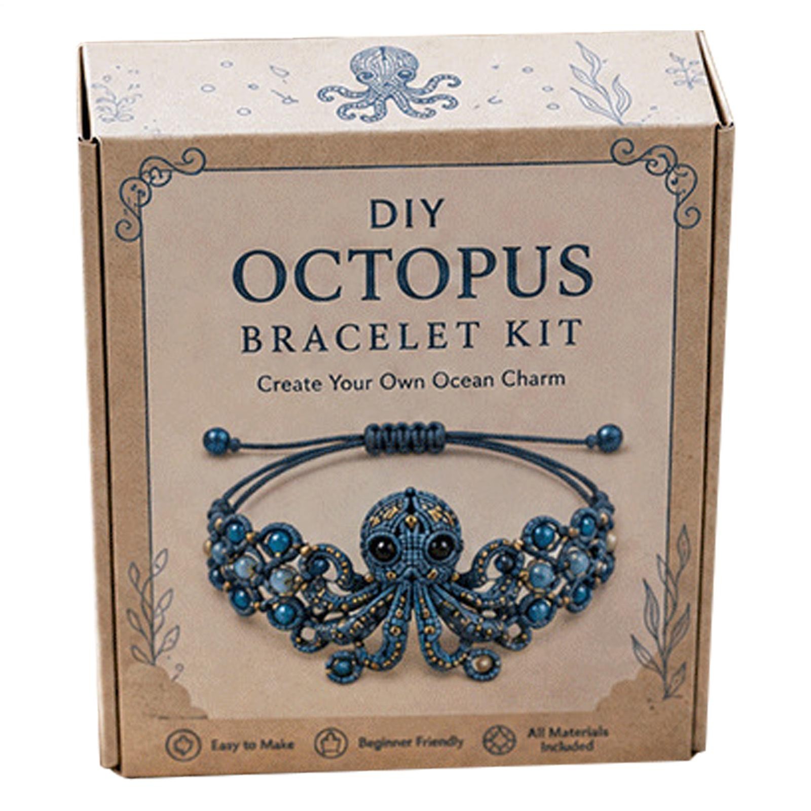 Bead Bracelet Making Kit 3D Octopus Jewelry Crafting DIY Bracelet exceptional