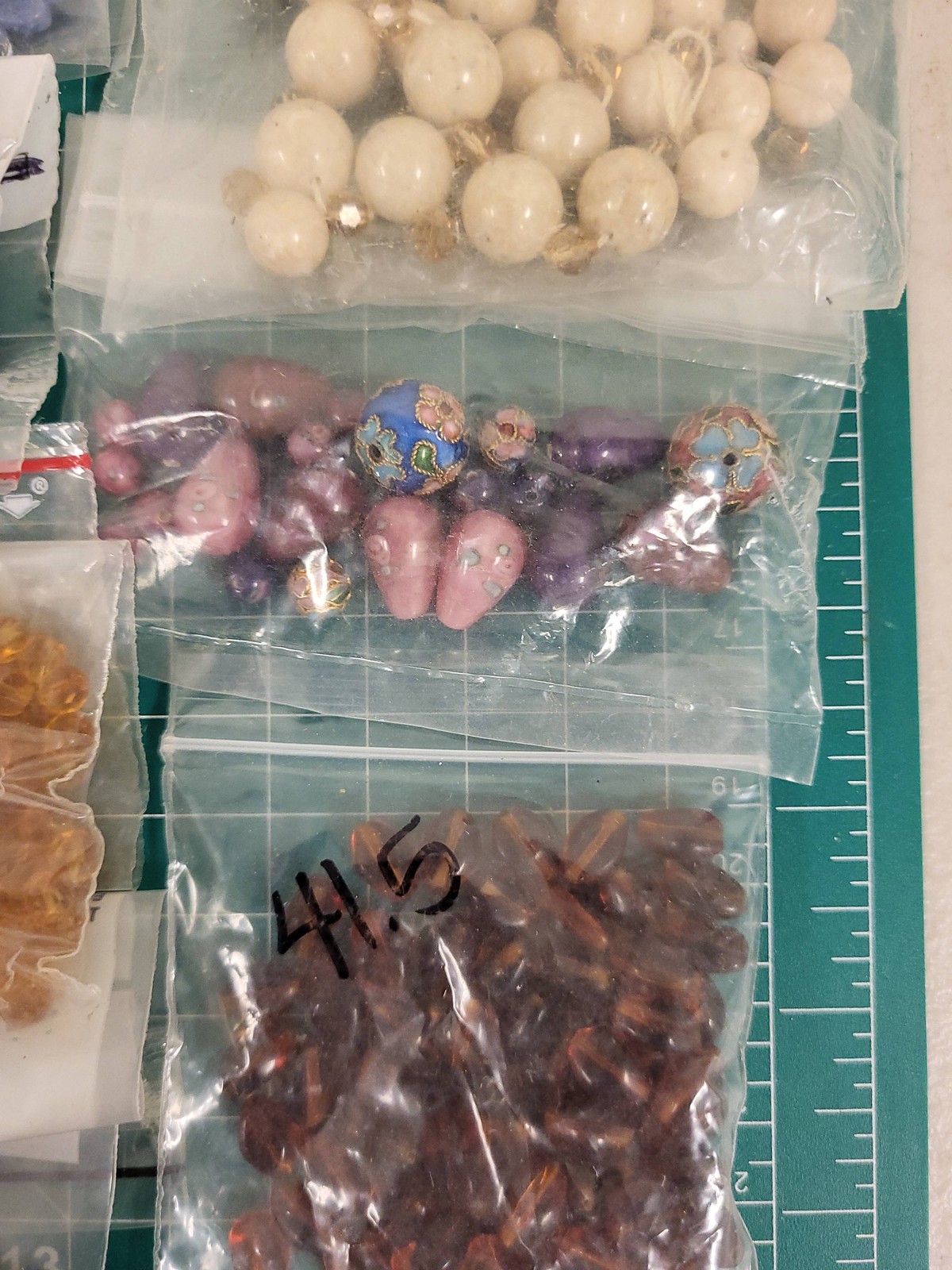 Bulk Lot Beads Assorted Colors Shapes Sizes Craft Jewelry Making Supplies 2lb+