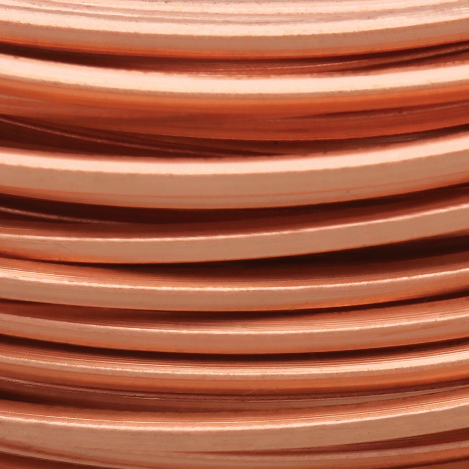 Wire, 7 Yards Non Tarnish Copper 21 Gauge SQUARE Wrapping Wire