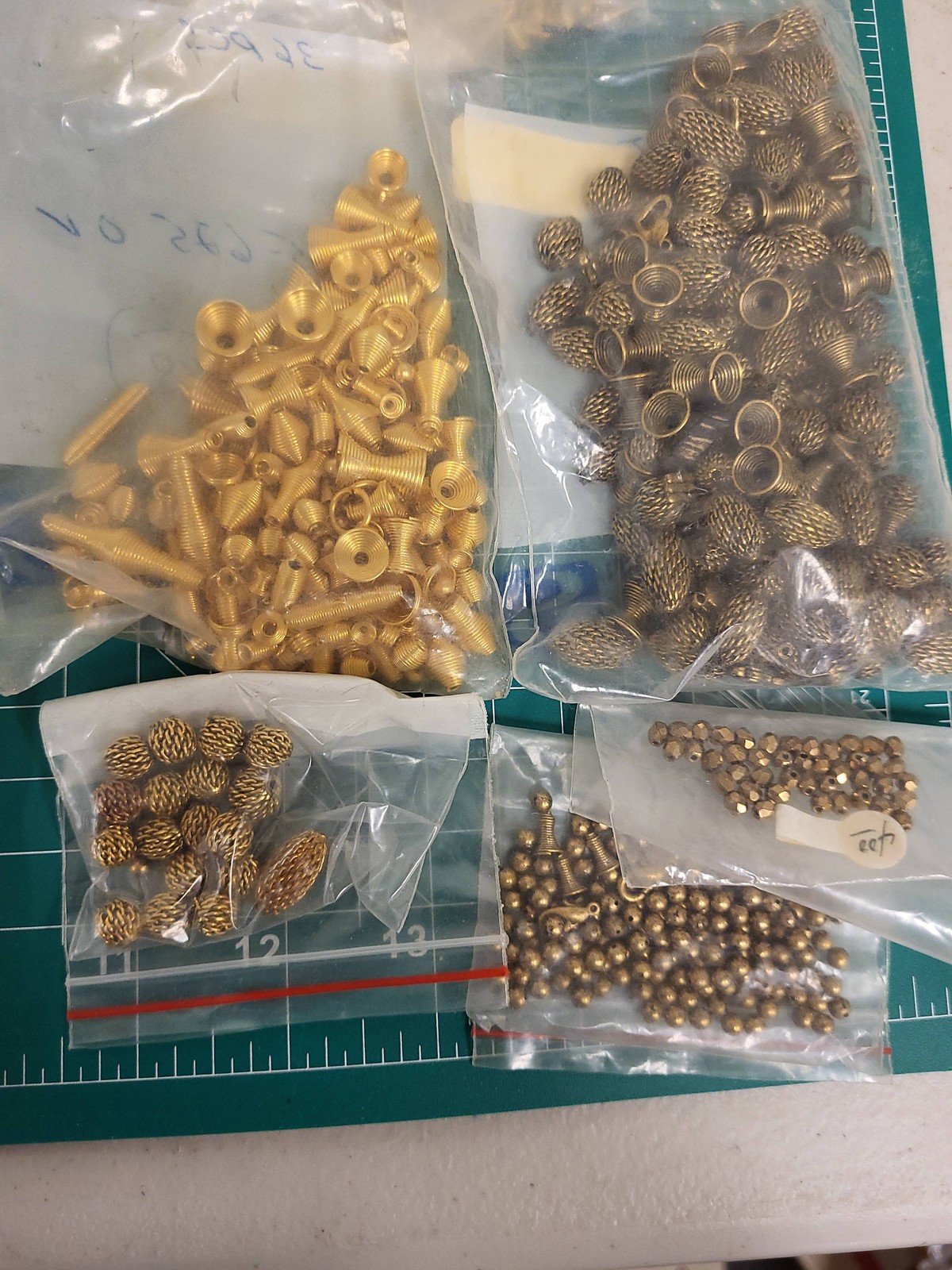 Vintage Jewelry Making Supplies Lot Beads Charms Findings Huge Assortment