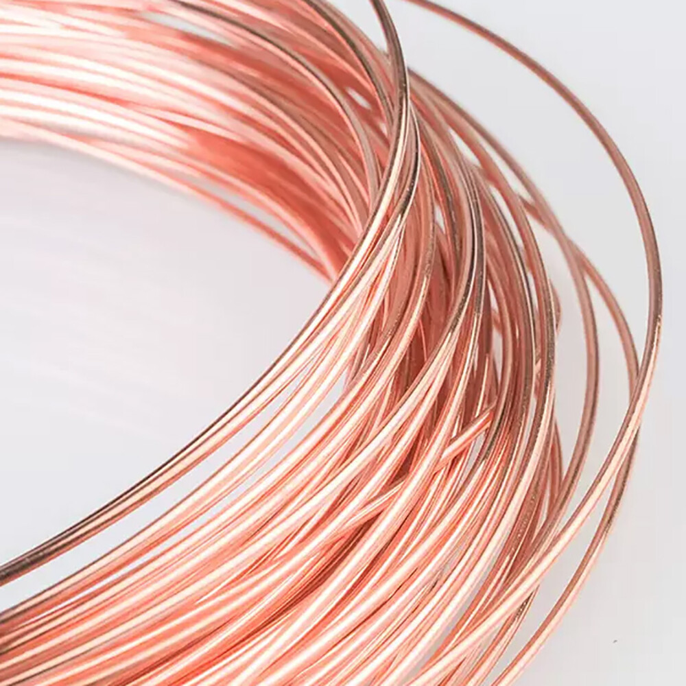 0.2mm to 5mm Pure Copper round wire ( Dead Soft ) Solid Bare Copper Wire 1/5/10m