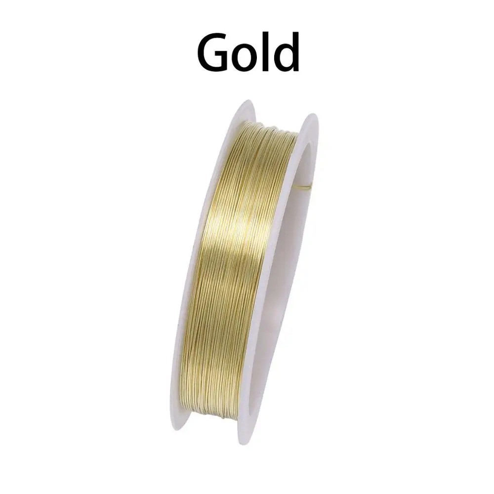 Copper Beading Wire 0.2-1mm Jewelry Making Bracelet Necklace DIY Craft