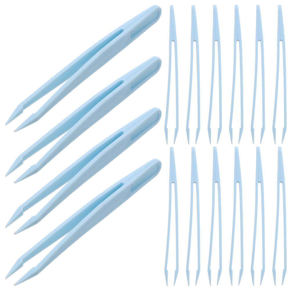20 Pcs Mini Jewelry Tweezer Kit for Beaded Craft Tool Beads Tweezers