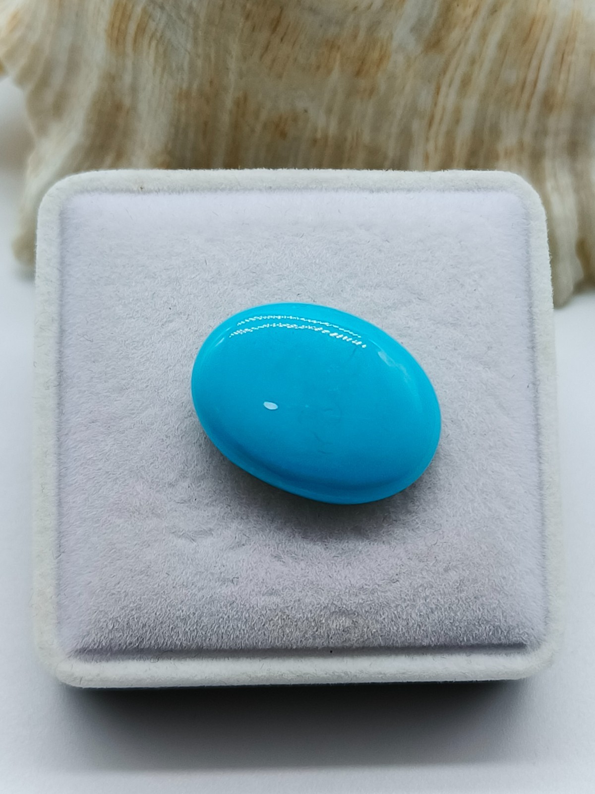 Natural Turquoise Oval Cabochon 24 Carat (26x18x5mm) – Loose Gemstone for Jewel