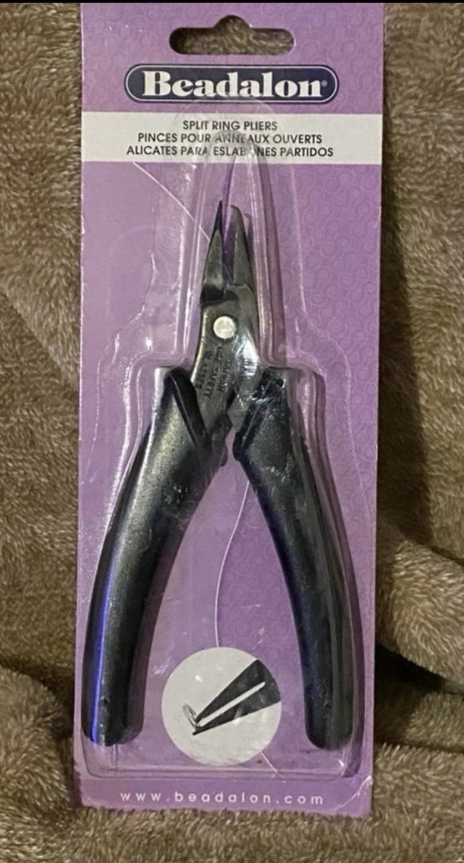 Beadalon & The Bead Buddy Jewelry Pliers Set Flat/Round Nylon Jaw, Split Ring, …