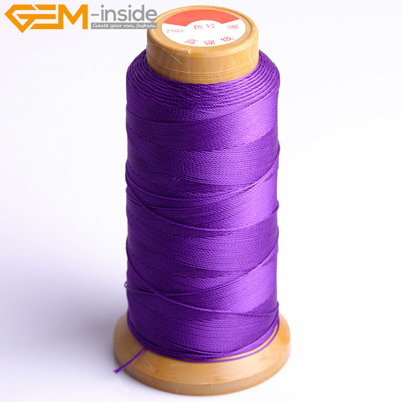 30 Meters Nylon Beading Cord Knotting Jewelry Making 210D Sewing Thread 0.6mm