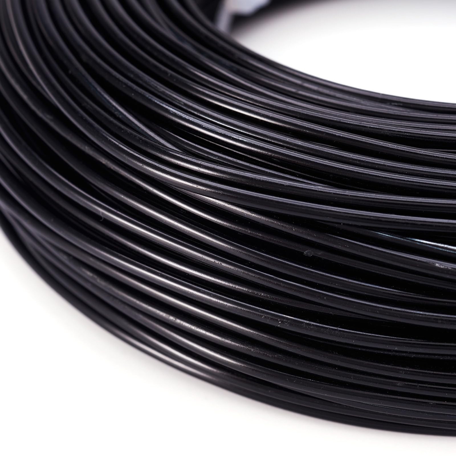 180ft 12 Gauge Black Aluminum Wire – Bendable Metal Craft Wire for Jewelry Makin