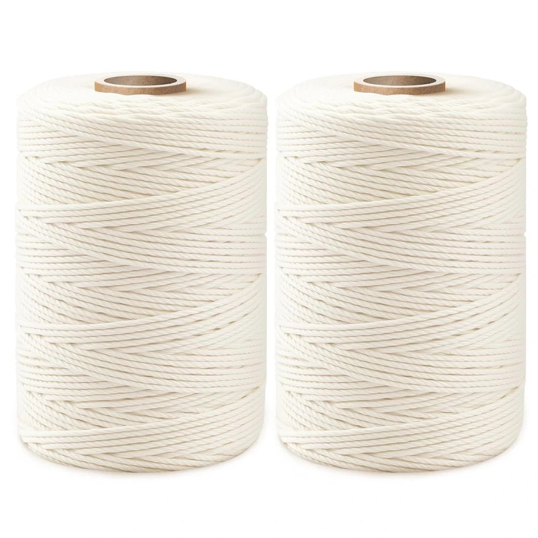 1,200ft (600ft x 2Rolls) Butchers Twine 2mm Cotton String for Cooking Kitchen…