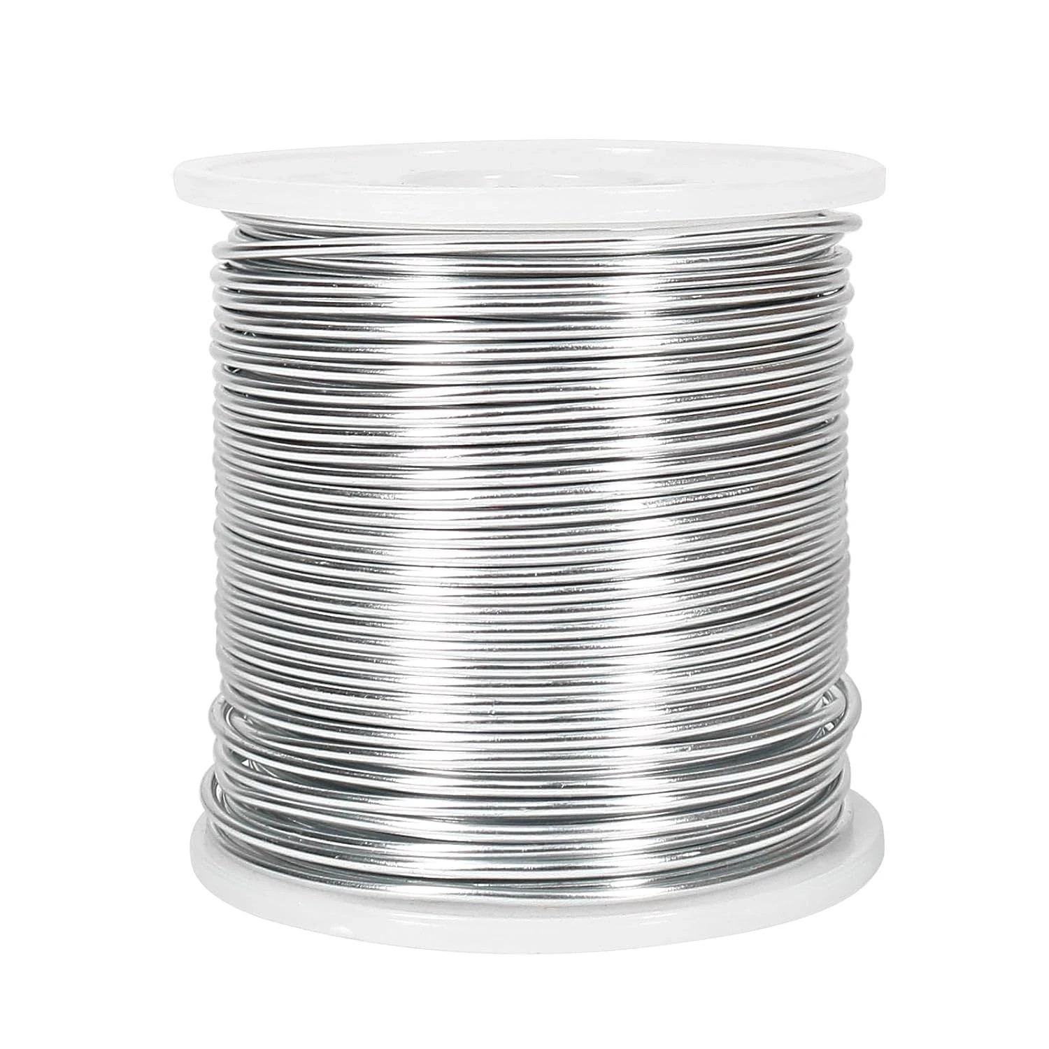 15 Gauge Aluminum Wire, 164 Feet 1.5Mm Bendable Metal Craft Wire for Jewelry Mak