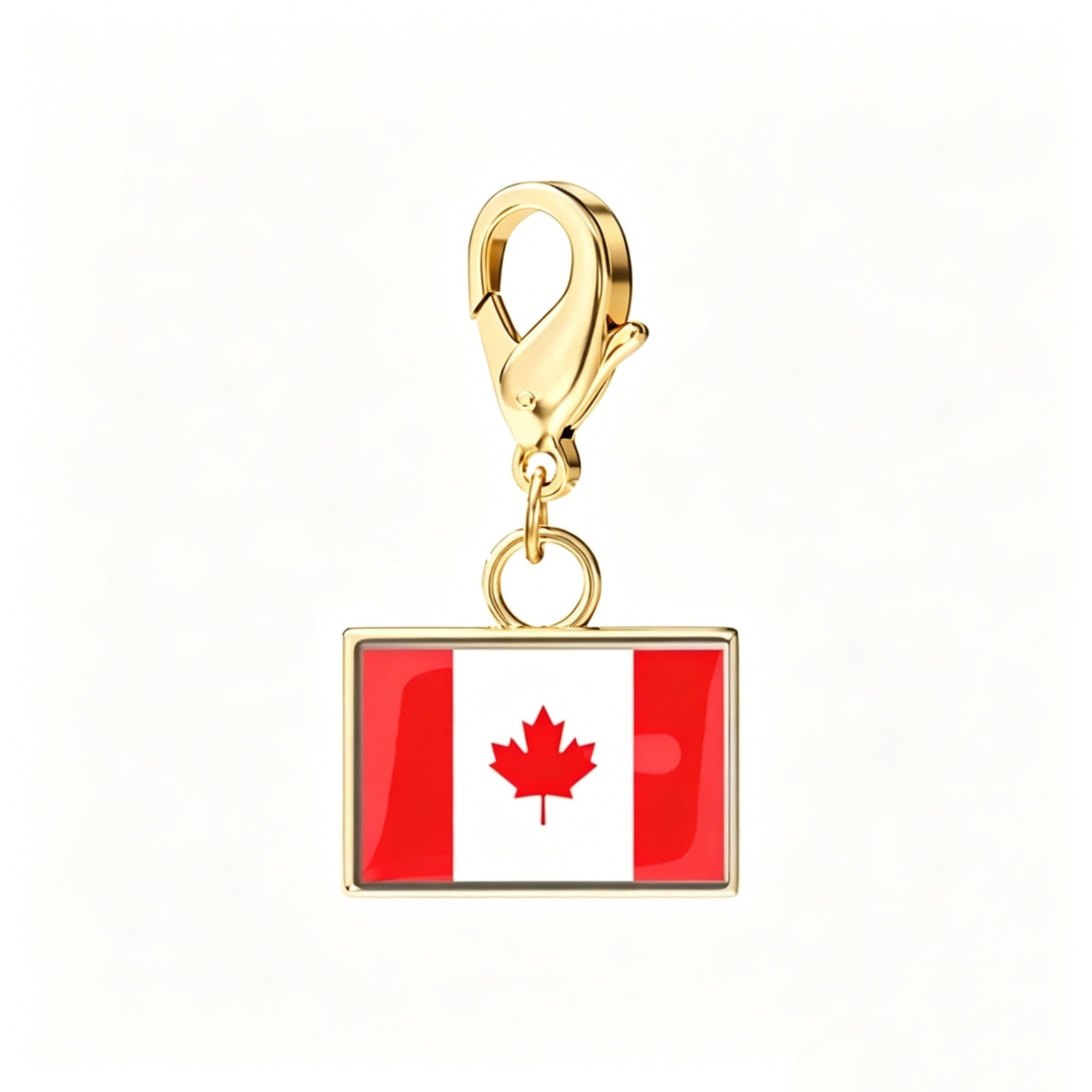 Stainless Steel DIY accessories Custom 6.6mm*10mm National Country Flags Charms