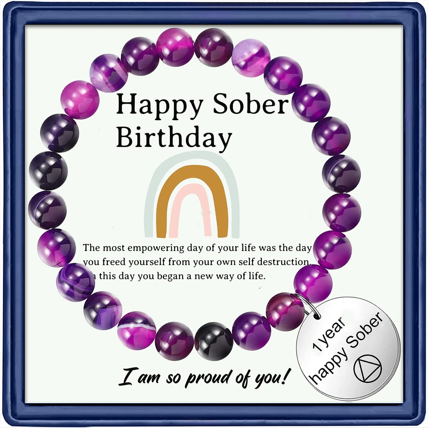 1 Year 2 Years 3 Years 5 Years 6 Months Sobriety Anniversary Birthday Gifts for