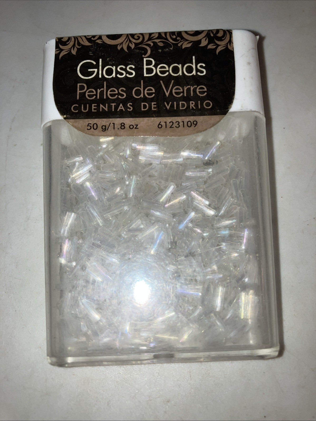 Glass Beads for Craft Small Amount In Original Container