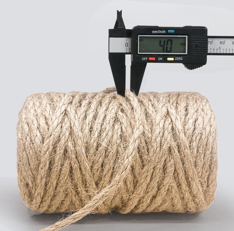 Jute rope Twine string Jute Twine String hemp Natural for Crafts 6mm 8mm 25mm 10