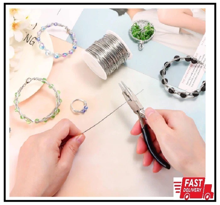 18 Gauge Stainless Steel Wire, 1Mm Bailing Wire for Jewelry Making and Crafts