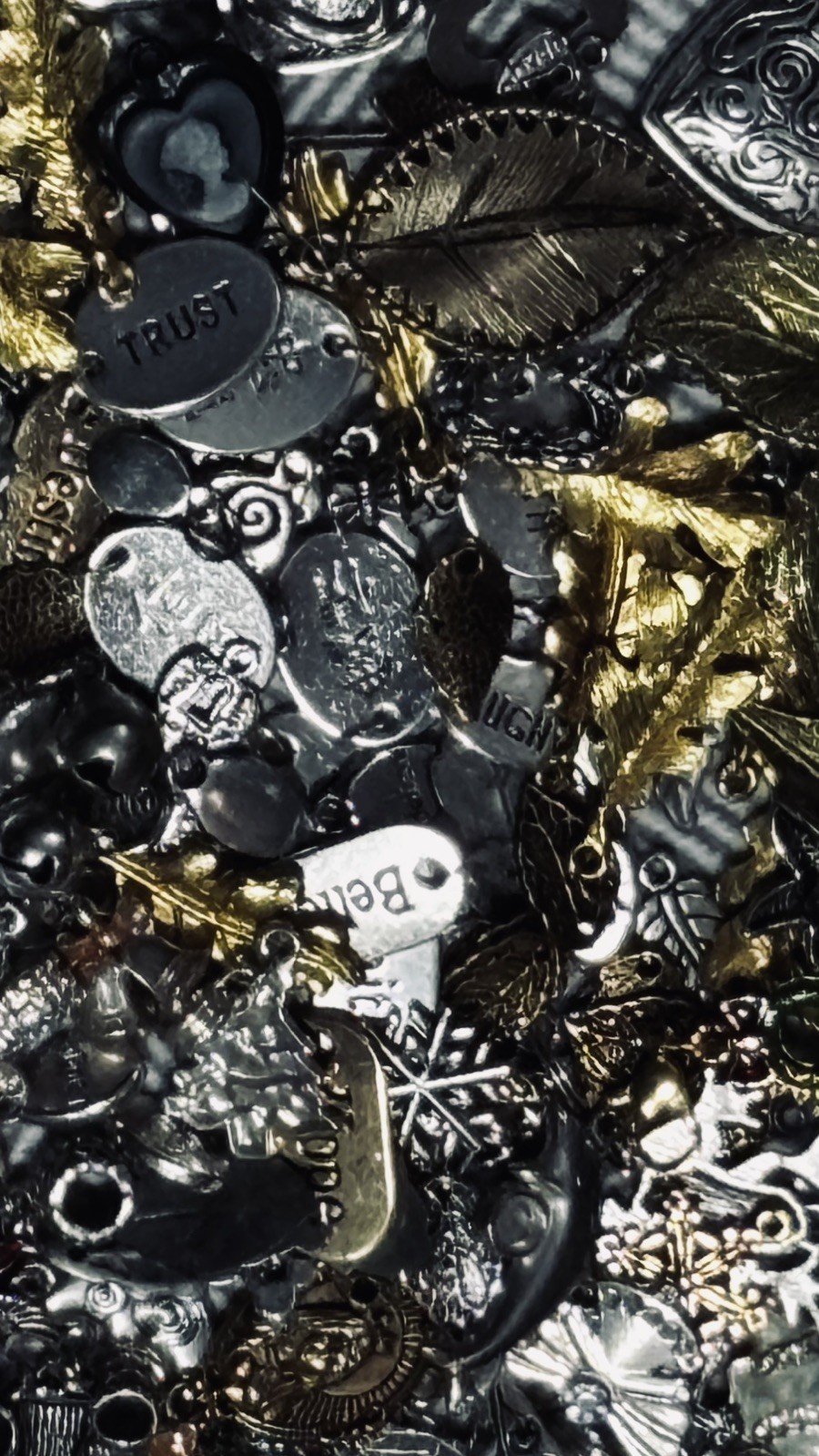 MASSIVE LOT OF JEWELRY MAKING SUPPLIES, DESIGNED PIECES, QUALITY/SEMI-PRECOUS