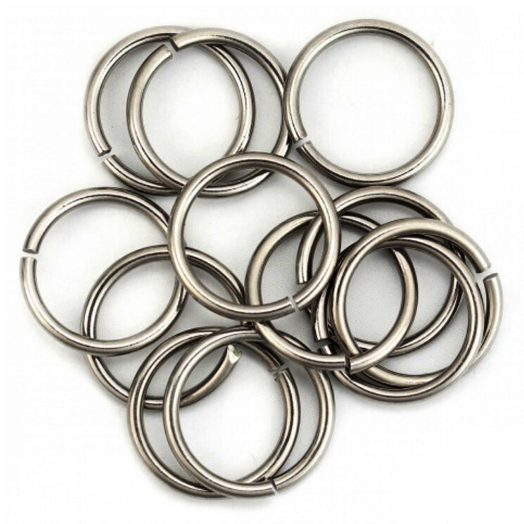 Jump Rings 18mm – 10/20/50 Stainless Steel 13 Gauge Heavy Duty Jump Rings F76293