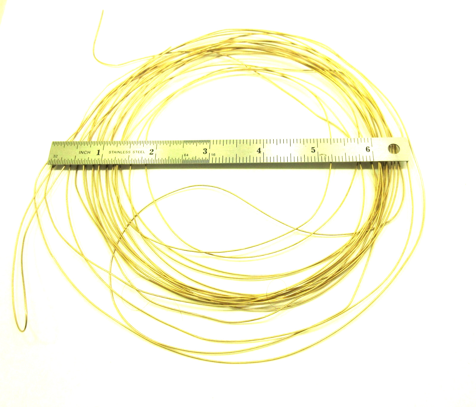 14/20 Yellow Gold-Filled Wire | Round | 21 Gauge | 25 Grams, 22 Feet USA, GF #19