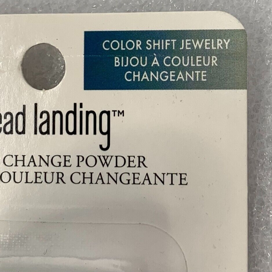 Bead Landing Color Changing Powder for Jewelry Making 2g/.07 Teal 682639